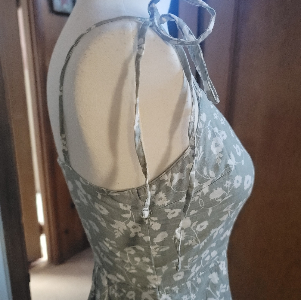 Abercrombie&fitch Tie strap Mini Dress - Picture 3 of 14